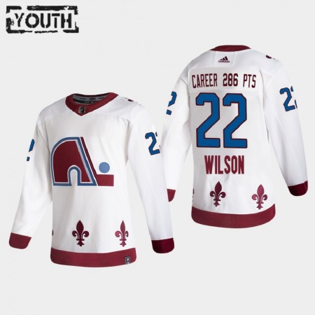 Colorado Avalanche Trikot Colin Wilson 22 2020-21 Reverse Retro Authentic - Kinder